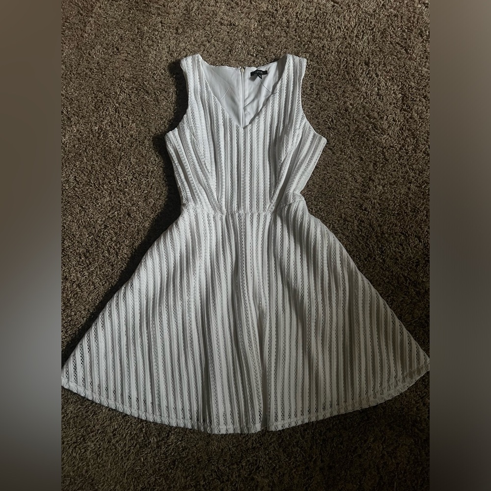 Apt 9 White A-Line Dress NWT